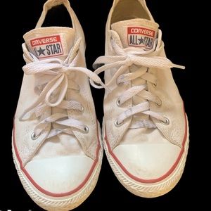 White converse all star runners